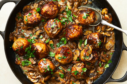 Image for Marsala Chicken Meatballs