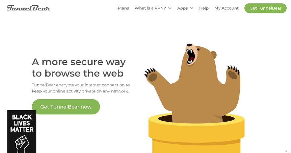 6 款免費 VPN 推薦 - tunnelbear