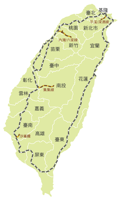 Taiwan Map