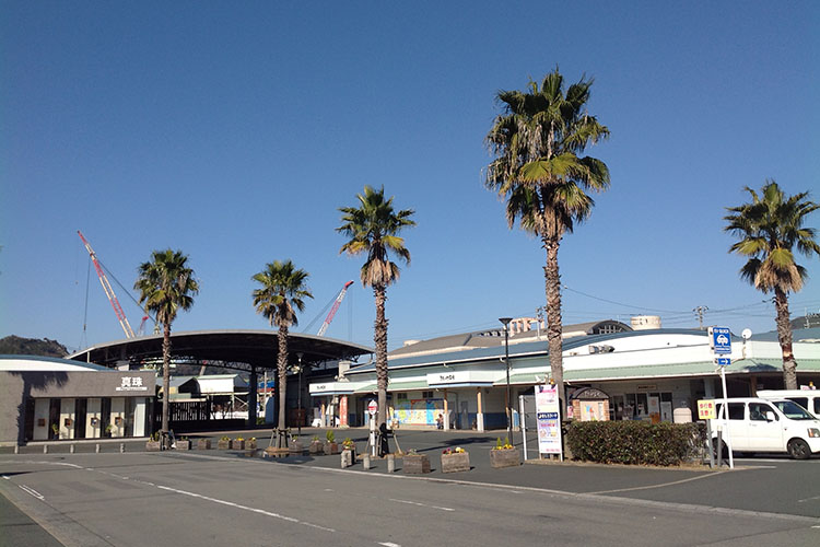 道の駅みなとオアシスうわじまきさいや広場