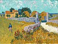 Farmhouse in Provence, painting produced in 1888 by Dutch painter Vincent van Gogh at the height of his career. The painting was made in Arles, a city located in the region of Provence (southern France).