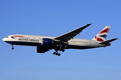 British Airways B777-200