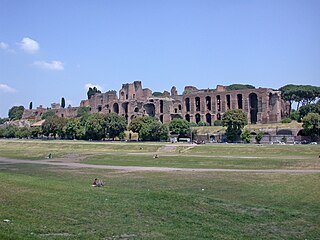 Circus Maximus and palace on Palatine