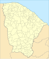 Map of Ceará.