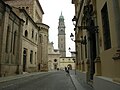 Street between Cathedral and San Giovanni Evangelista