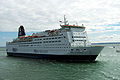 Pride of Bilbao cruiseferry in Portsmouth, UK in July 2003