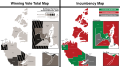 Northwest Territories general election 2015 - Winning party vote by riding