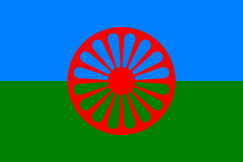 Flag of the Romani people.svg