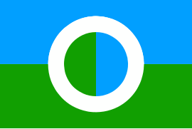 Green-Blue Flag of Earth.svg