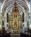 English: the main altar in Bochnia's basilica Polski: ołtarz główny w bocheńskiej bazylice