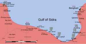 Uprising in the Gulf of Sirt (obsolete).