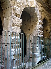 Remains of the Temple of Claudius on the Celius hill