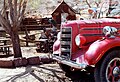 Mack fire engine, Mayer F.D., at Jerome, Arizona.