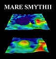 Topography and gravity of the Mare Smythii mascon at Moon