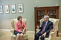 April 5, 2016: US Senator Jeanne Shaheen meets with Supreme Court nominee Merrick Garland