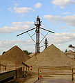 Sand sorting tower