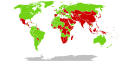 Countries by their ideals of Multiple (Dual) citizenship.