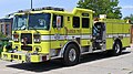 During in the 1970s and 80s lime green, sometimes referred to as safety yellow, became a common color for American fire fighting apparatus.