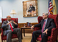 April 12, 2016: Merrick Garland meets with US Senator Cory Booker