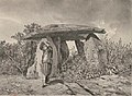 Adrien Dauzats : Dolmen à Plounéour (dessin publié en 1845-1846) 2.