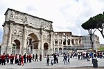 Thumbnail for File:Arch of Constantine, Rome, Italy (Ank Kumar) 04.jpg