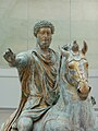 Marco Aurelio's bronze statue