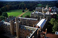 View over the buildings at the rear of St Johns from the Chapel