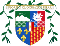 Coat of arms of Réunion (French overseas department and region)