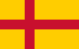 Reconstruction of the Flag of the Kalmar Union Kalmar Union; Denmark, Norway and Sweden (1397–1523)