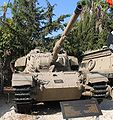 Centurion (Shot Kal Alef) tank in Batey ha-Osef Museum.