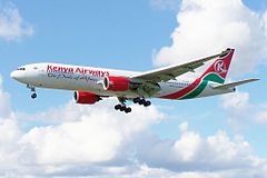 Kenya Airways Boeing 777-2U8 (5Y-KQU)