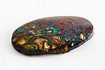 Thumbnail for File:Opal from Yowah, Queensland, Australia 2-2.jpg