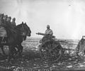 A Romanian Maxim gun, 1915