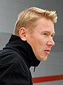 English: Finland. Mika Häkkinen, F1-driver. Русский: Финляндия. Мика Хаккинен, гонщик Формулы-1.