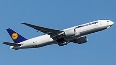 Boeing 777F of Lufthansa Cargo (D-ALFA)