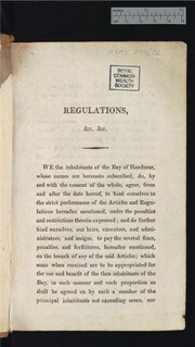 Thumbnail for File:Regulations, &amp;c. &amp;c. (Burnaby's Code of 9 April 1765).pdf