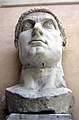 Head of the colossal marble statue of Constantine I