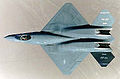 Northrop-McDonnell Douglas YF-23 top view