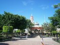 Jardin Hidalgo en la tarde.