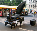 Sculpture of Artur Rubinstein, Łódź