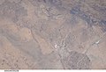 Marrakech region and Imlil valley, photo from ISS