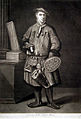 Carl Linnaeus dressed as a Laplander