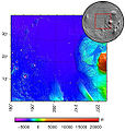 Topography of Amazonis Planitia, Mars