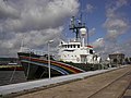 The Sirius, former Greenpeace ship in The Netherlands, July 2007 in Amsterdam