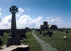 St Materiana's Church graveyard, near Tintagel