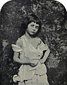 Alice Pleasance Liddell as a beggar girl, rasterized image from the book 'The Life and Letters of Lewis Carroll' by Stuart Dodgson Collingwood