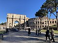 Thumbnail for File:Colosseum and Arch of Constantine.jpg