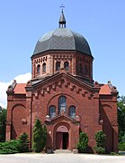 The chapel in Grabiszynek Cemetery in Wrocław, Poland