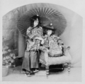 Alice and Lorina Liddell as Chinamen