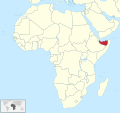 Somaliland location in Africa